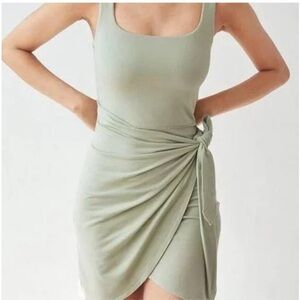Elegant Sage Green Dress